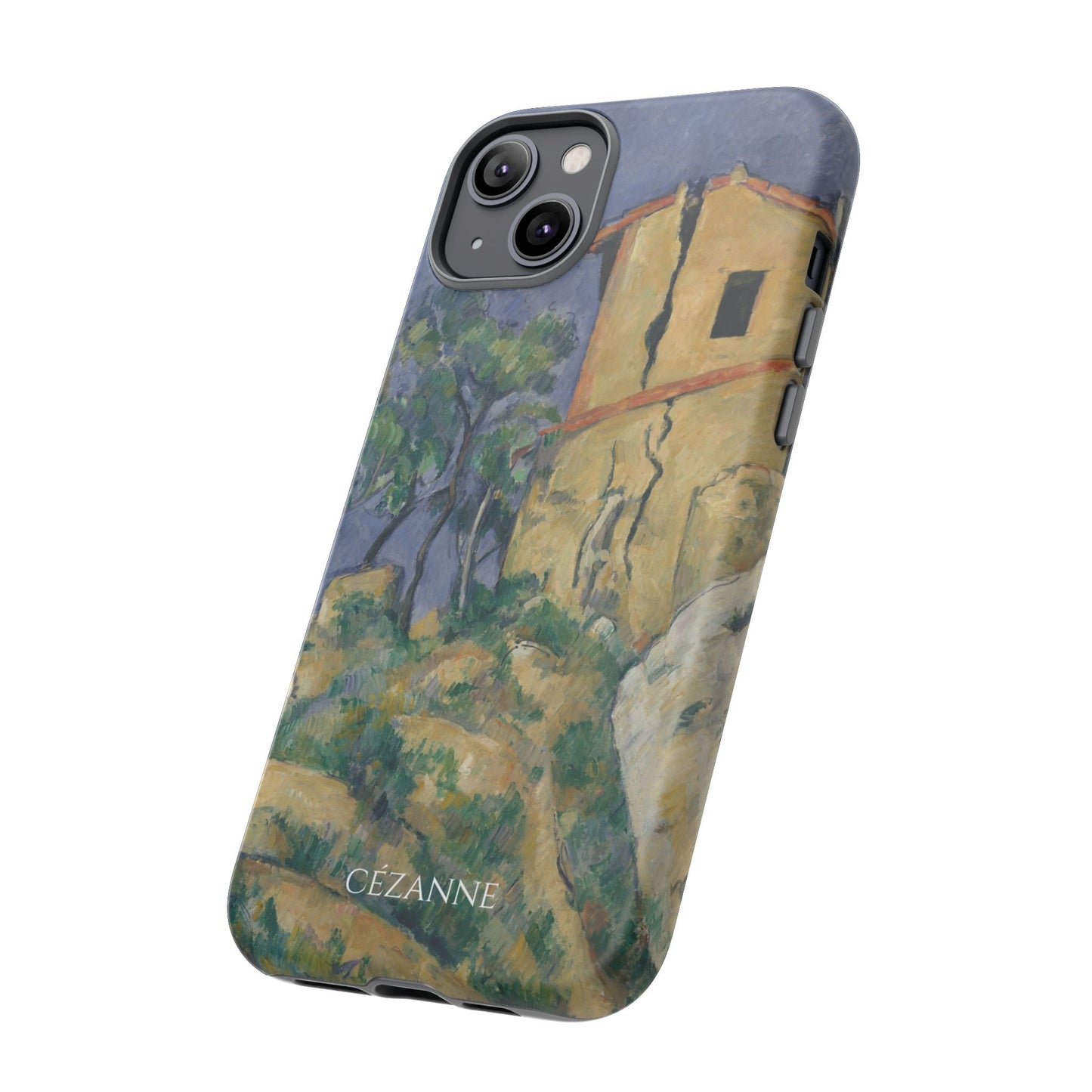 Tough Phone Case for iPhone, Samsung and Google Pixel - Cézanne, House with the Cracked Walls (1892-94)