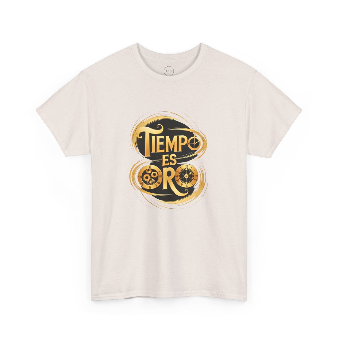 Gildan · 5000 Unisex Tee - Tiempo Es Oro – Stylish Motivational Design
