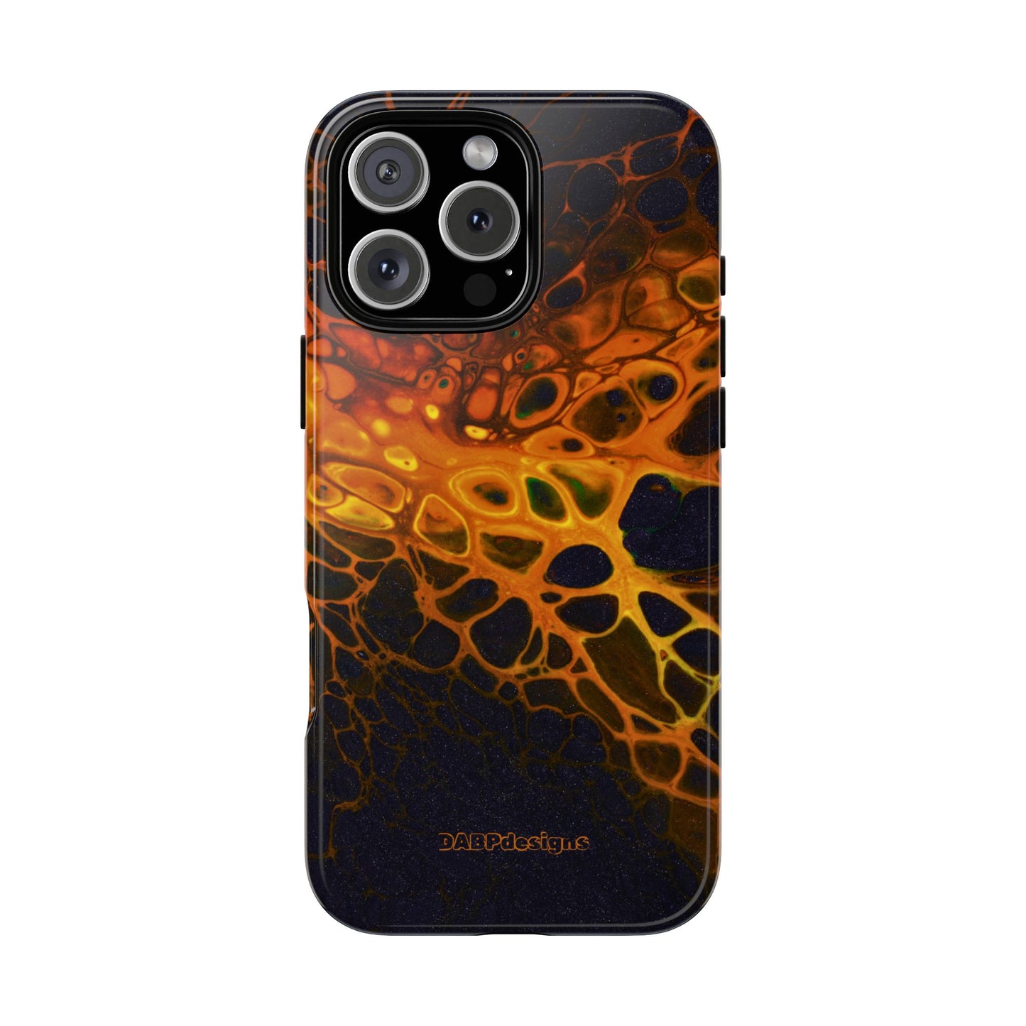 Tough Phone Case for iPhone, Samsung and Google Pixel - DABPdesigns Acrylic Abstract Design (v2)