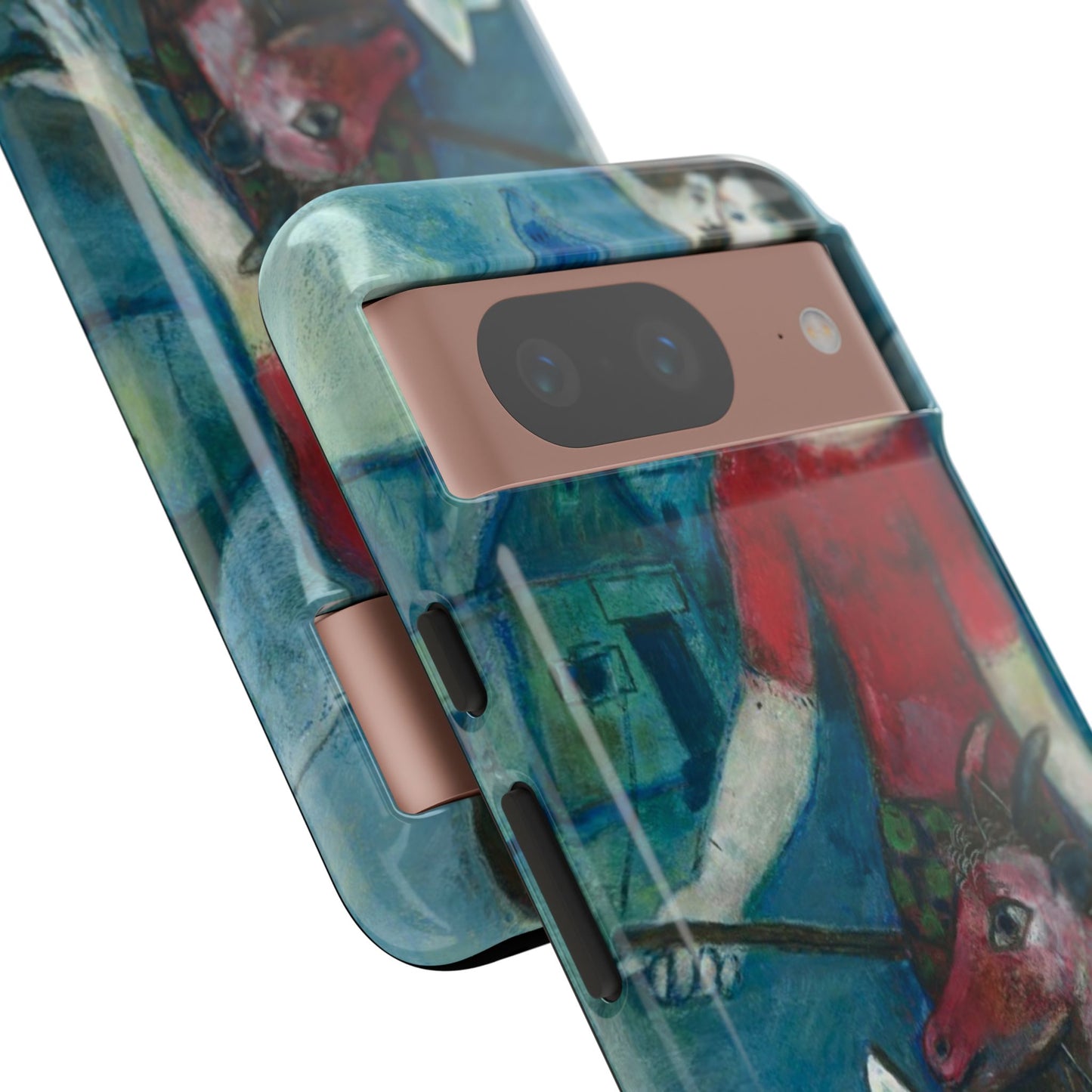 Tough Phone Case for iPhone, Samsung and Google Pixel - Chagall, The Angel and the Reader (1930)