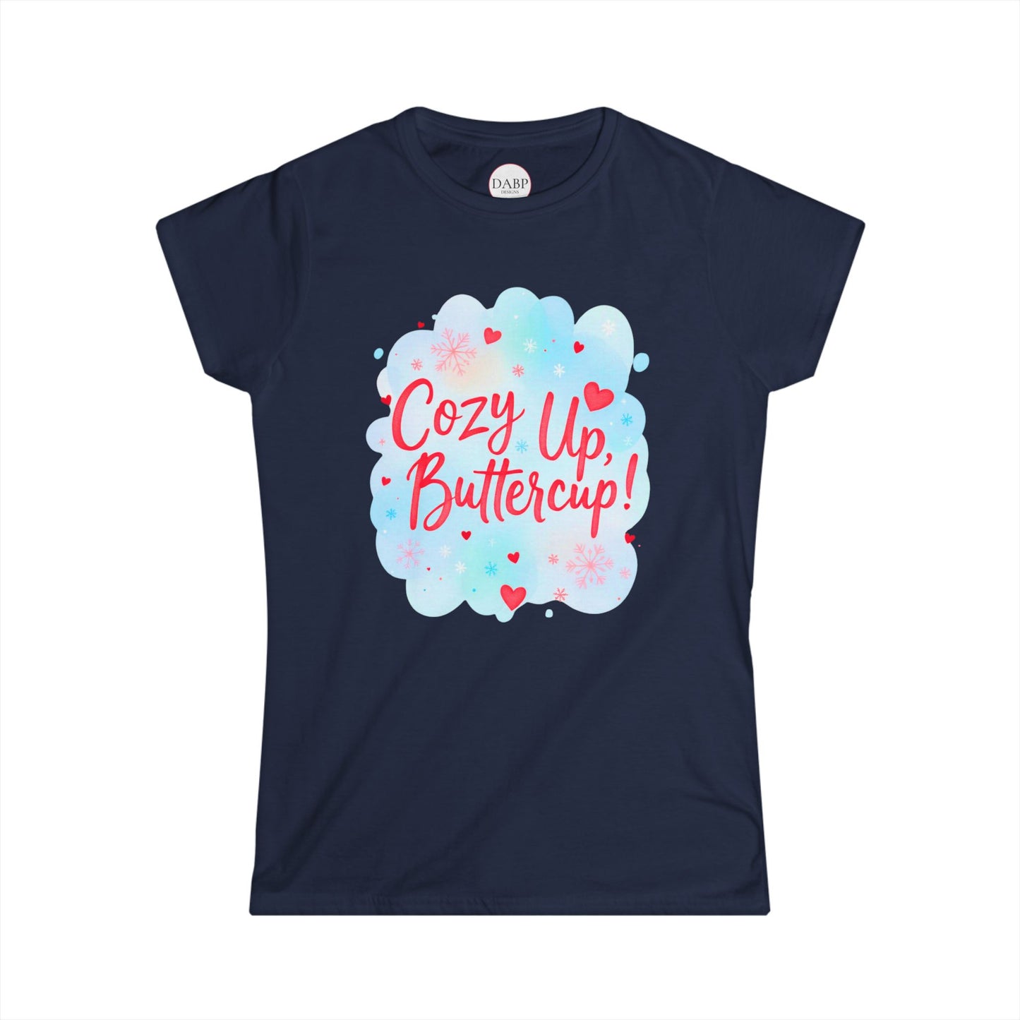 T-shirt doux pour femme Cozy Up Buttercup