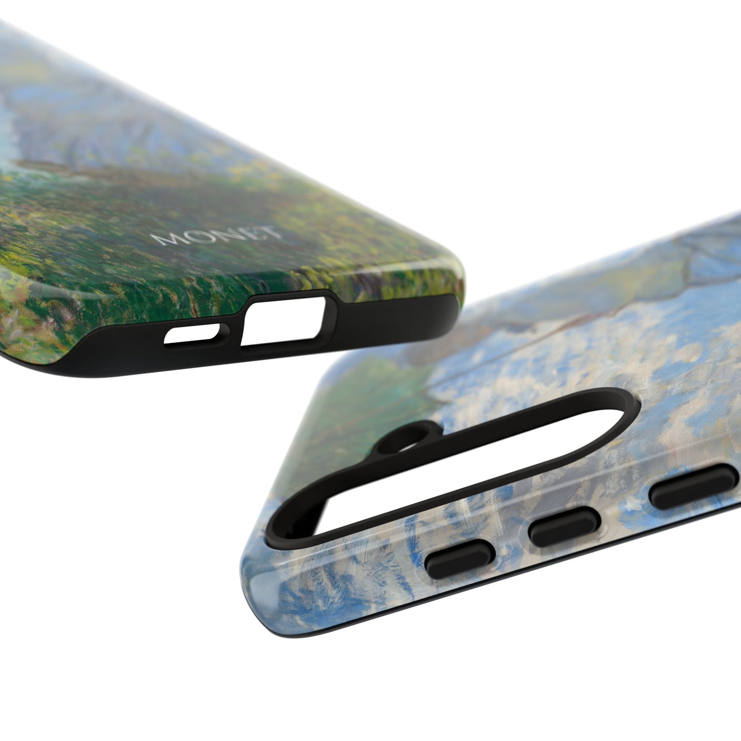 Tough Phone Case for iPhone, Samsung and Google Pixel - Monet, Woman with a Parasol - Madame Monet and Her Son (1875)