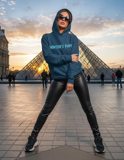 Winter’s Fury Crystal Skull Hoodie