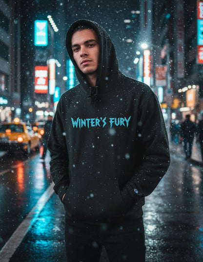Winter’s Fury Crystal Skull Hoodie