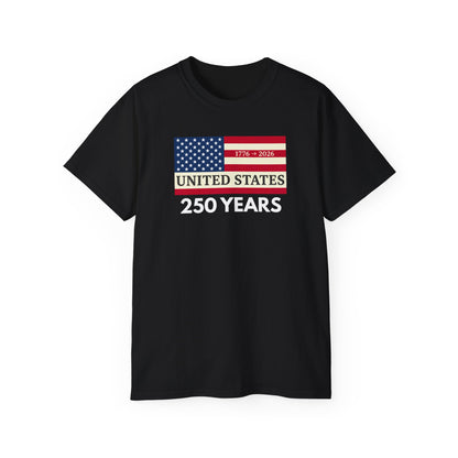 United States 250 Years Commemorative T-Shirt (1776–2026)