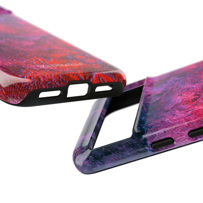 Tough Phone Cases for iPhone, Samsung and Google Pixel - DABPdesigns Acrylic Abstract Design (v1)