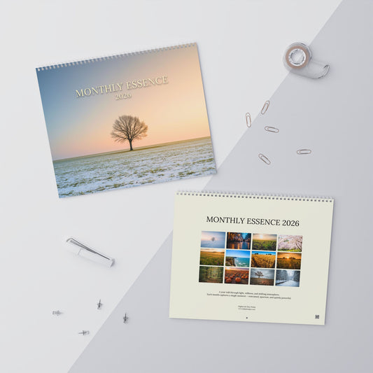 Minimal Landscape 2026 Scenic Photography Calendar