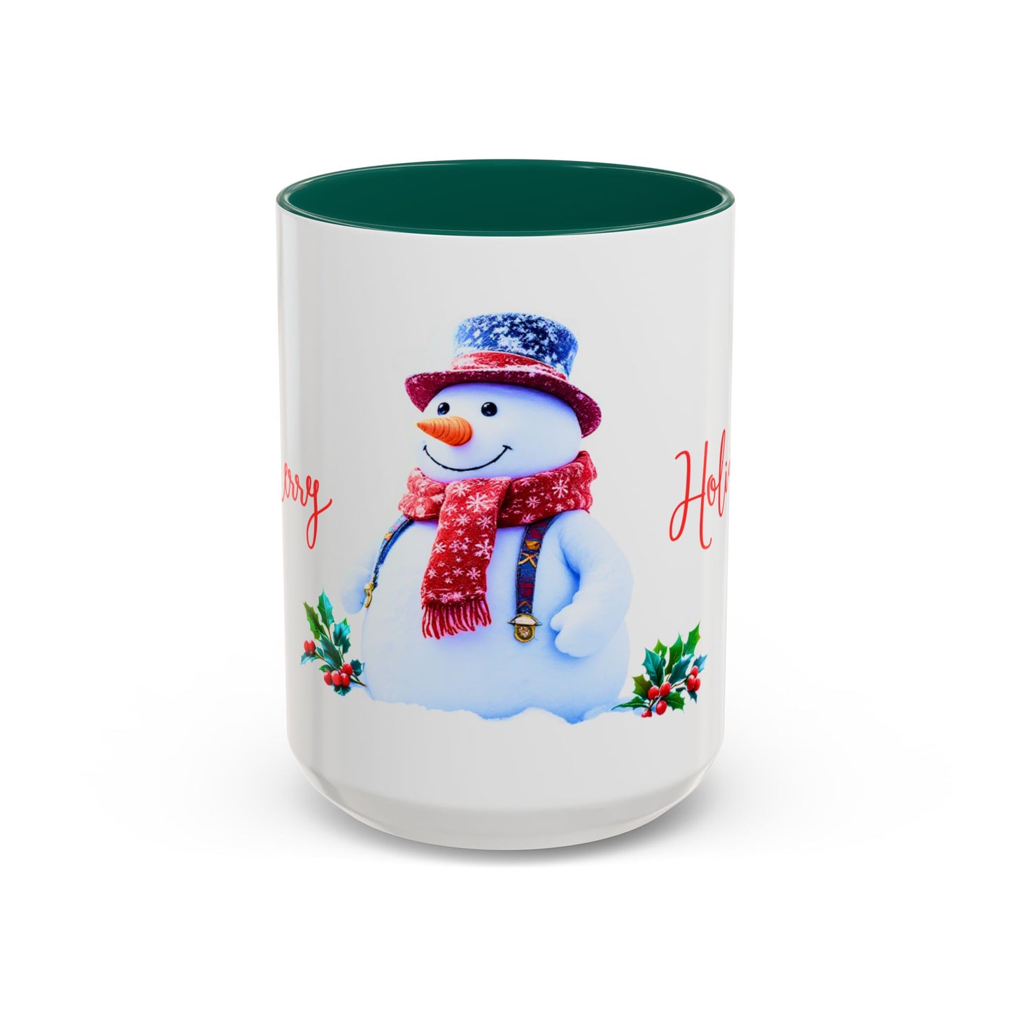 Merry Holidays Snowman Mug (v2)