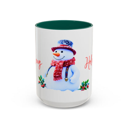 Merry Holidays Snowman Mug (v2)