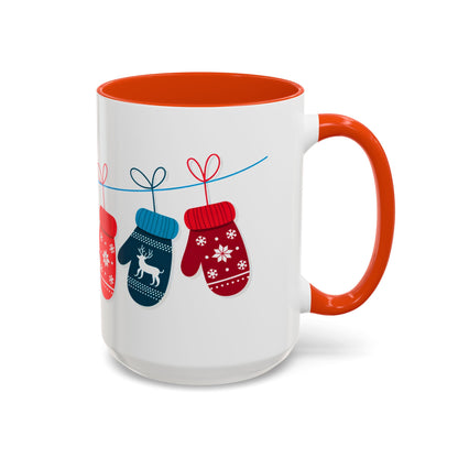 Winter Mittens Wraparound Mug
