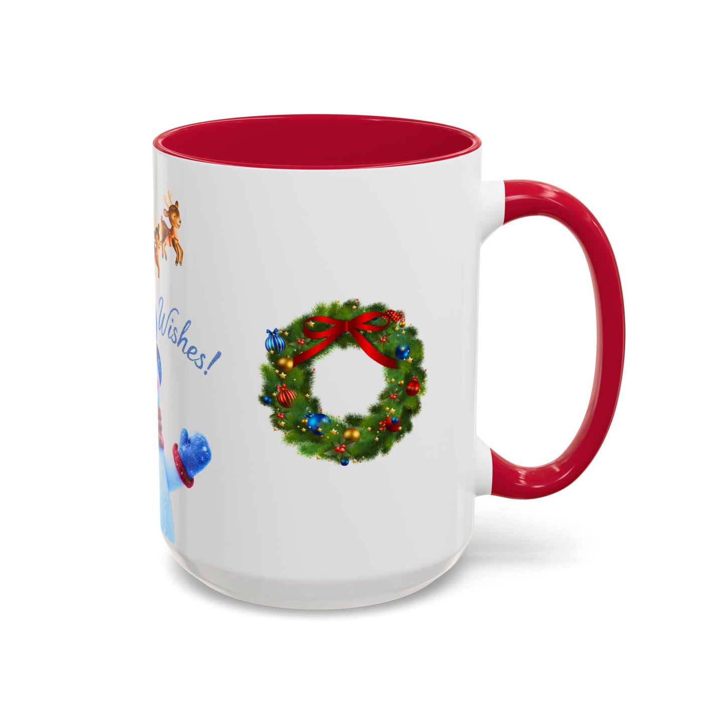 Merry Wishes Snowman Mug