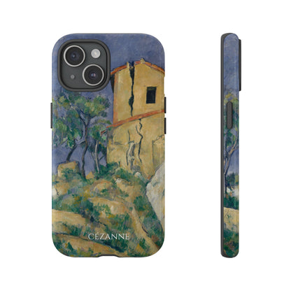 Tough Phone Case for iPhone, Samsung and Google Pixel - Cézanne, House with the Cracked Walls (1892-94)