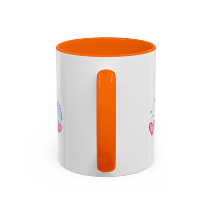 Pour toujours/Mon amour Valentine's Day Mug Set– Romantic French Gift for Couples [2 of 2] (11oz, 15oz)