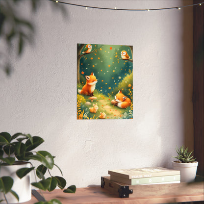 Autumn Forest Friends - Cozy Woodland Animals