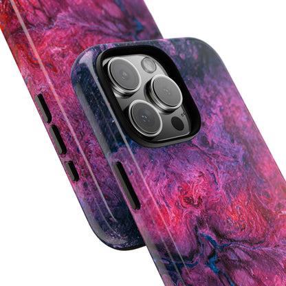 Tough Phone Cases for iPhone, Samsung and Google Pixel - DABPdesigns Acrylic Abstract Design (v1)