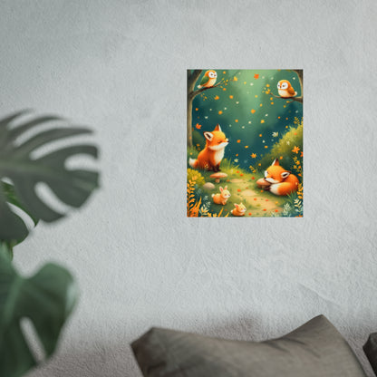 Autumn Forest Friends - Cozy Woodland Animals