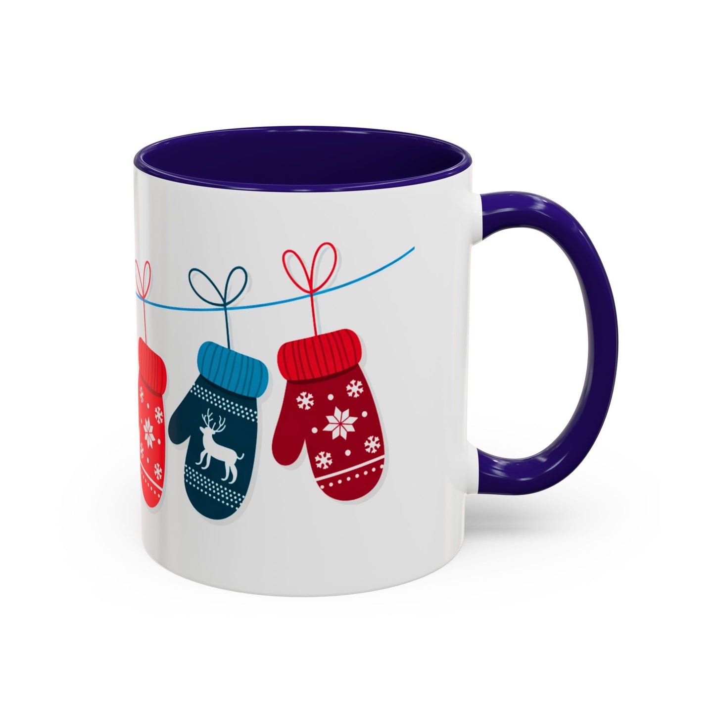 Winter Mittens Wraparound Mug