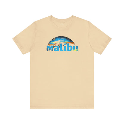 Bella+Canvas · 3001 Unisex Jersey Short Sleeve Tee - Malibu Coastal Vibes (v3)