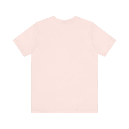 Bella+Canvas · 3001 Unisex Jersey Short Sleeve Tee - Valentine’s Day Bear, Balloon & Roses Design