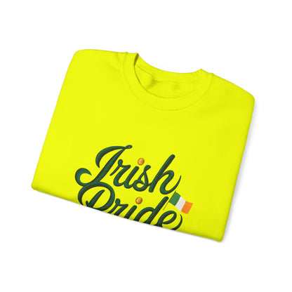 Gildan 18000 Unisex Heavy Blend™ Crewneck Sweatshirt - Irish Pride St. Patrick’s Day Design