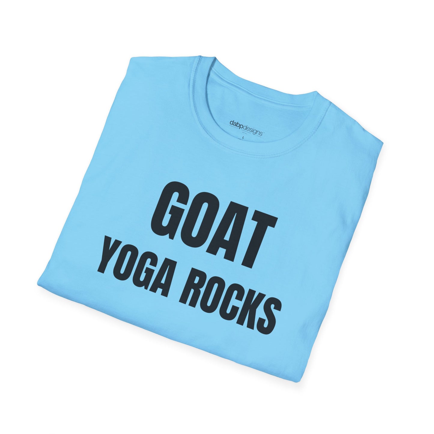 GOAT YOGA ROCKS Unisex Graphic Tee