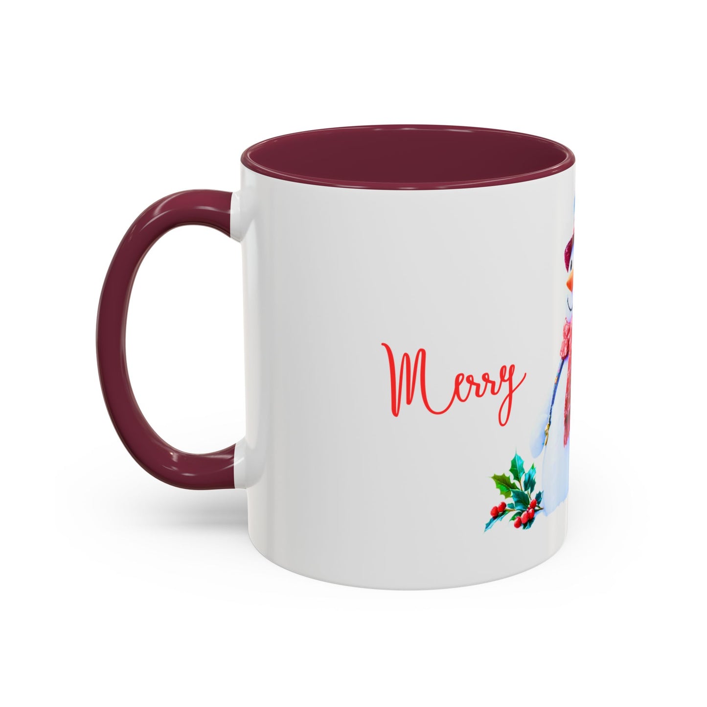 Merry Holidays Snowman Mug (v2)