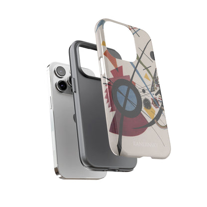 Tough Phone Case for iPhone, Samsung and Google Pixel - Kandinsky, Violett (1923)