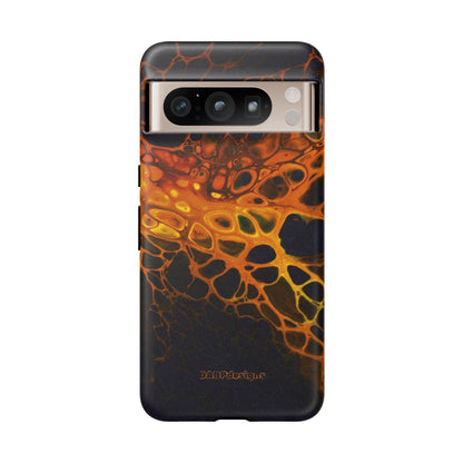 Tough Phone Case for iPhone, Samsung and Google Pixel - DABPdesigns Acrylic Abstract Design (v2)