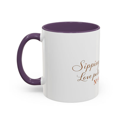 Sipping Love Potion No. 9 - Elegant Valentine Mug (11oz, 15oz)