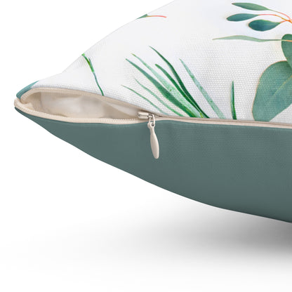 Botanical Serenity – Minimalist Nature-Inspired Design Throw Pillow