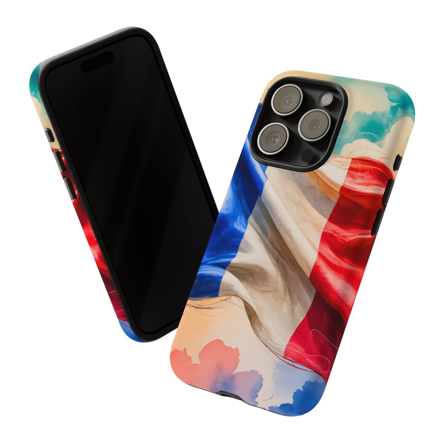 French Mirage Tough Phone Case (For iPhone Models Only)
