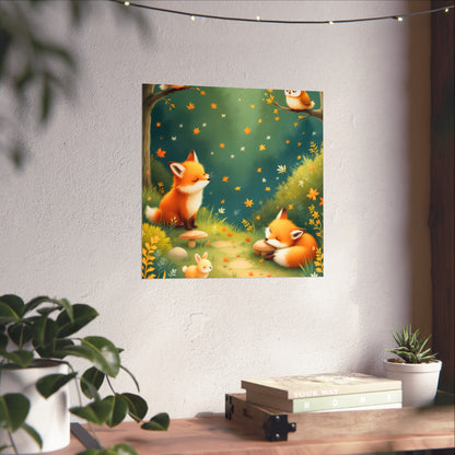 Autumn Forest Friends - Cozy Woodland Animals
