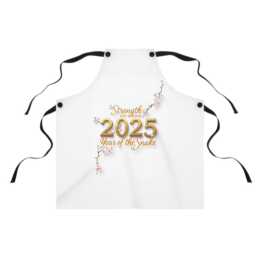 Strength and Wisdom - 2025 Year of the Snake Cherry Blossom Design