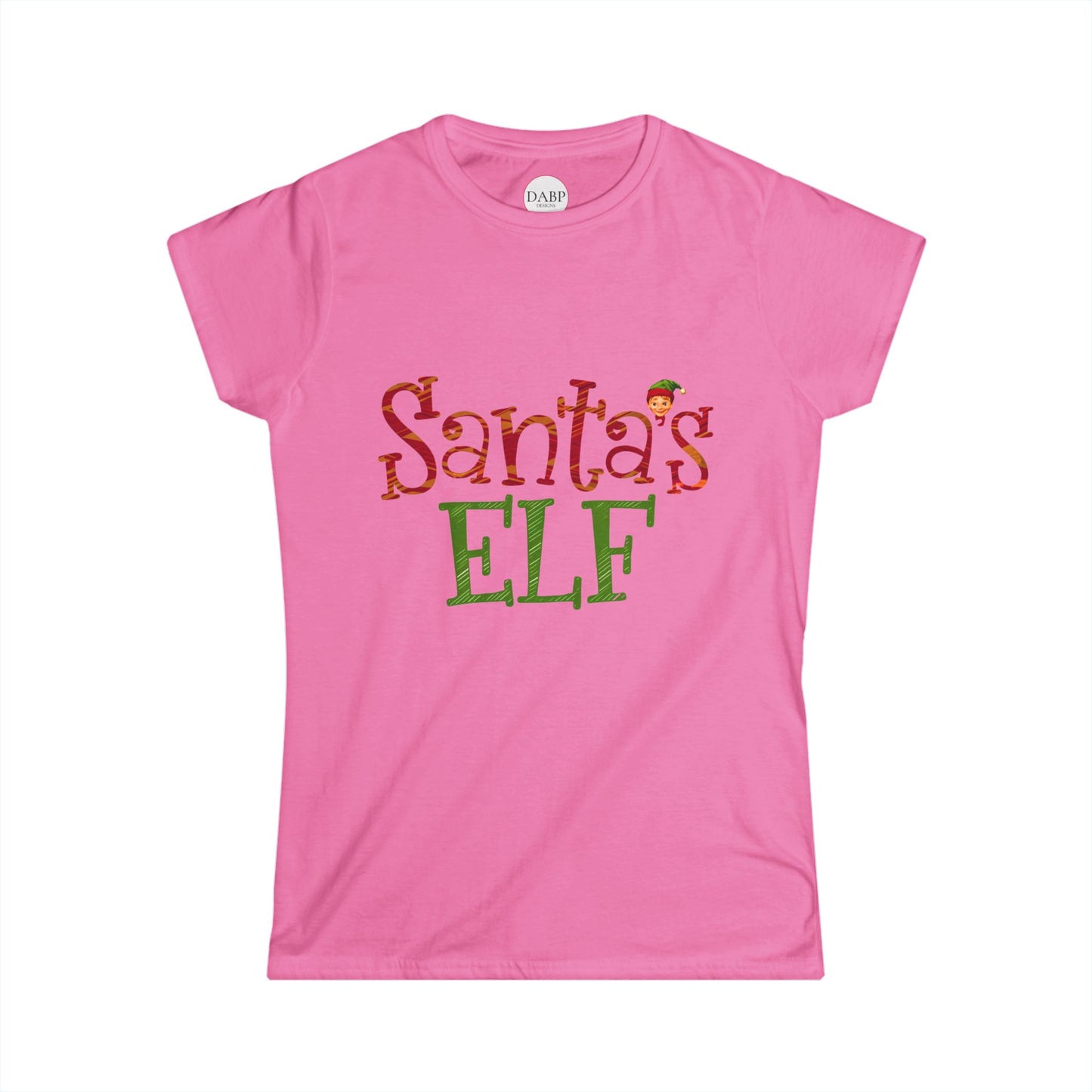 Santa's Elf Festive Holiday Women's T-Shirt