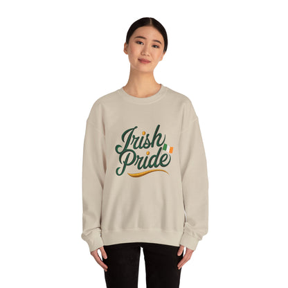 Gildan 18000 Unisex Heavy Blend™ Crewneck Sweatshirt - Irish Pride St. Patrick’s Day Design
