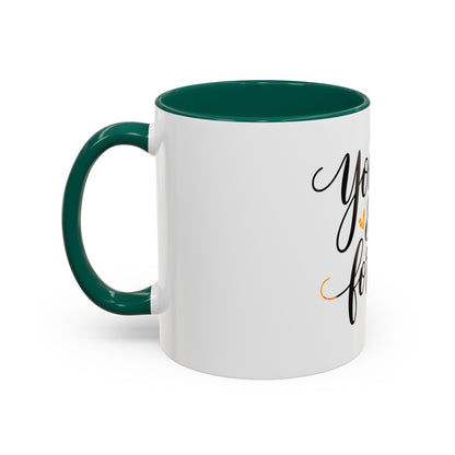 You & Me Forever Valentine's Day Mug – Minimalist Romantic Gift for Love & Romance (11oz)
