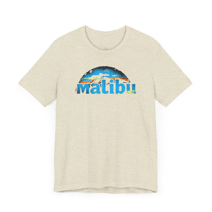 Bella+Canvas · 3001 Unisex Jersey Short Sleeve Tee - Malibu Coastal Vibes (v3)