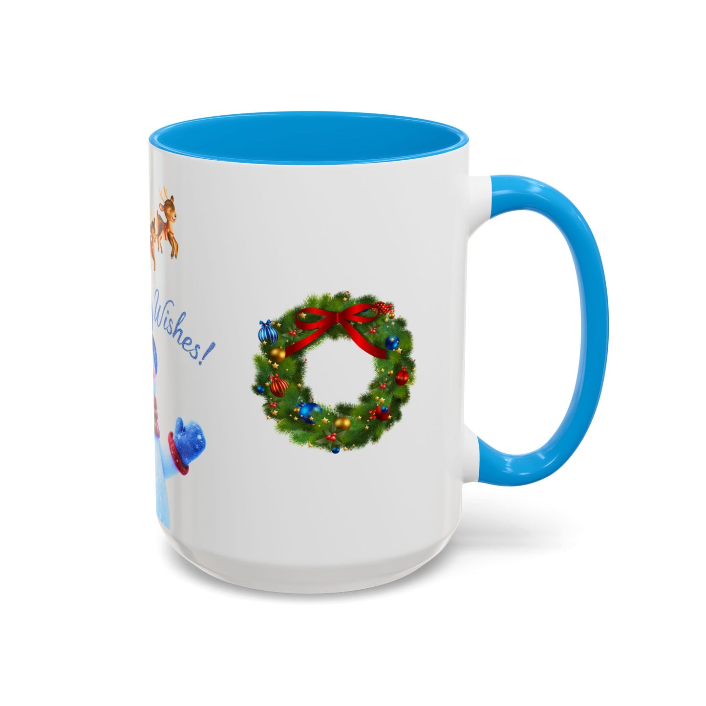 Merry Wishes Snowman Mug