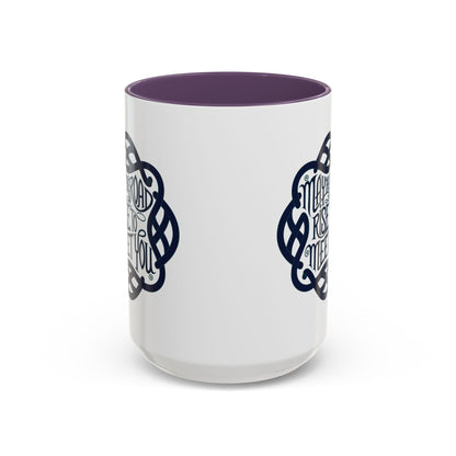 May the Road Rise to Meet You - Celtic Knot Design Mug (11oz, 15oz)