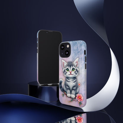 Tough Phone Case for iPhone, Samsung and Google Pixel - Dem Putty Tat Series (v1)