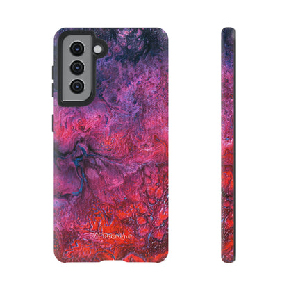 Tough Phone Cases for iPhone, Samsung and Google Pixel - DABPdesigns Acrylic Abstract Design (v1)
