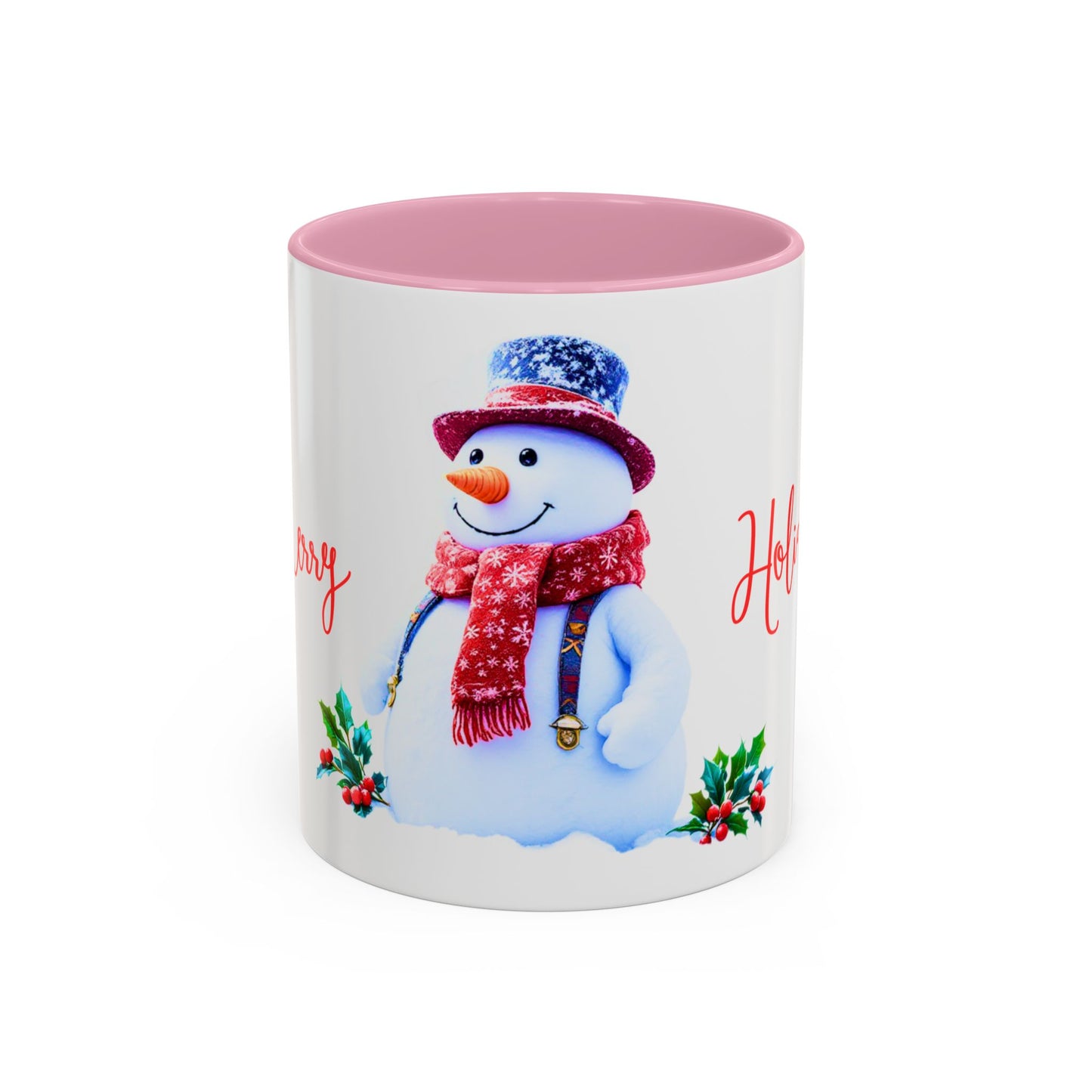 Merry Holidays Snowman Mug (v2)