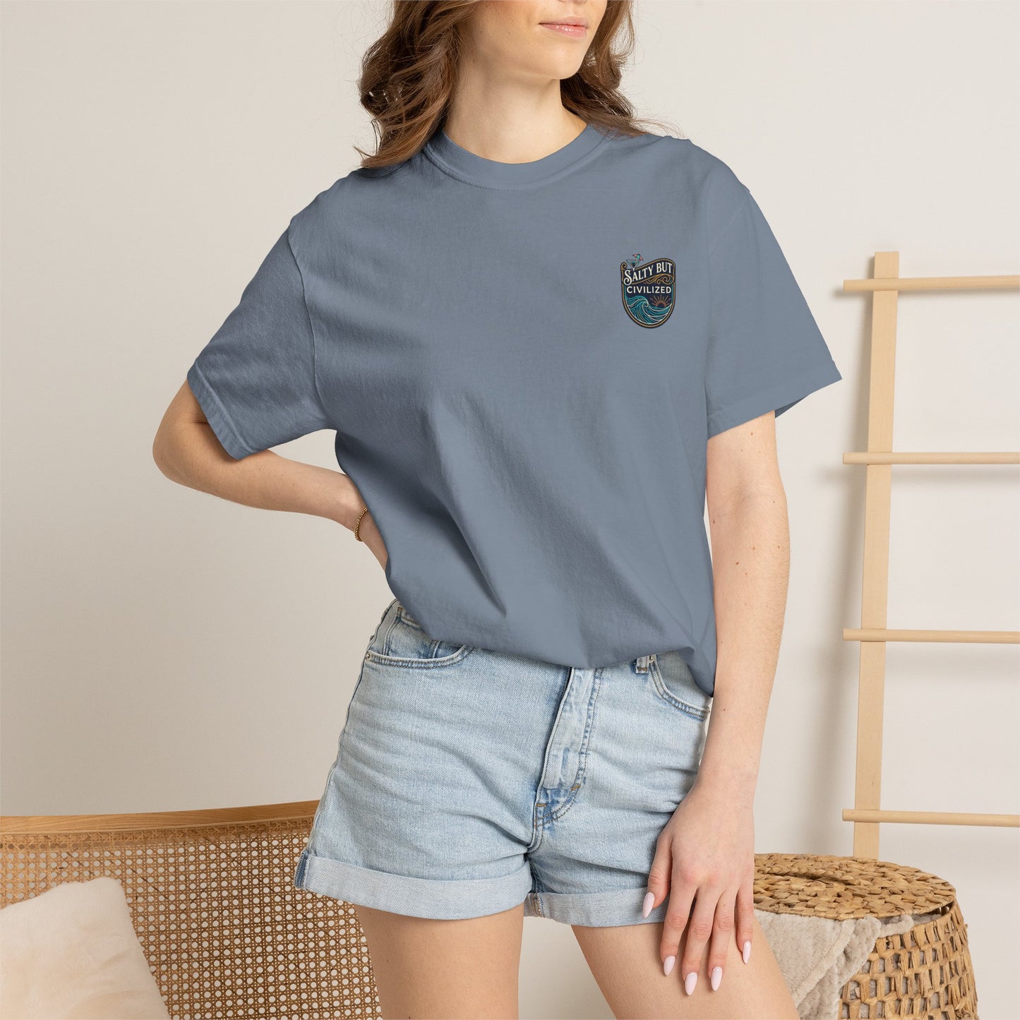 Salty But Civilized Coastal Graphic Tee