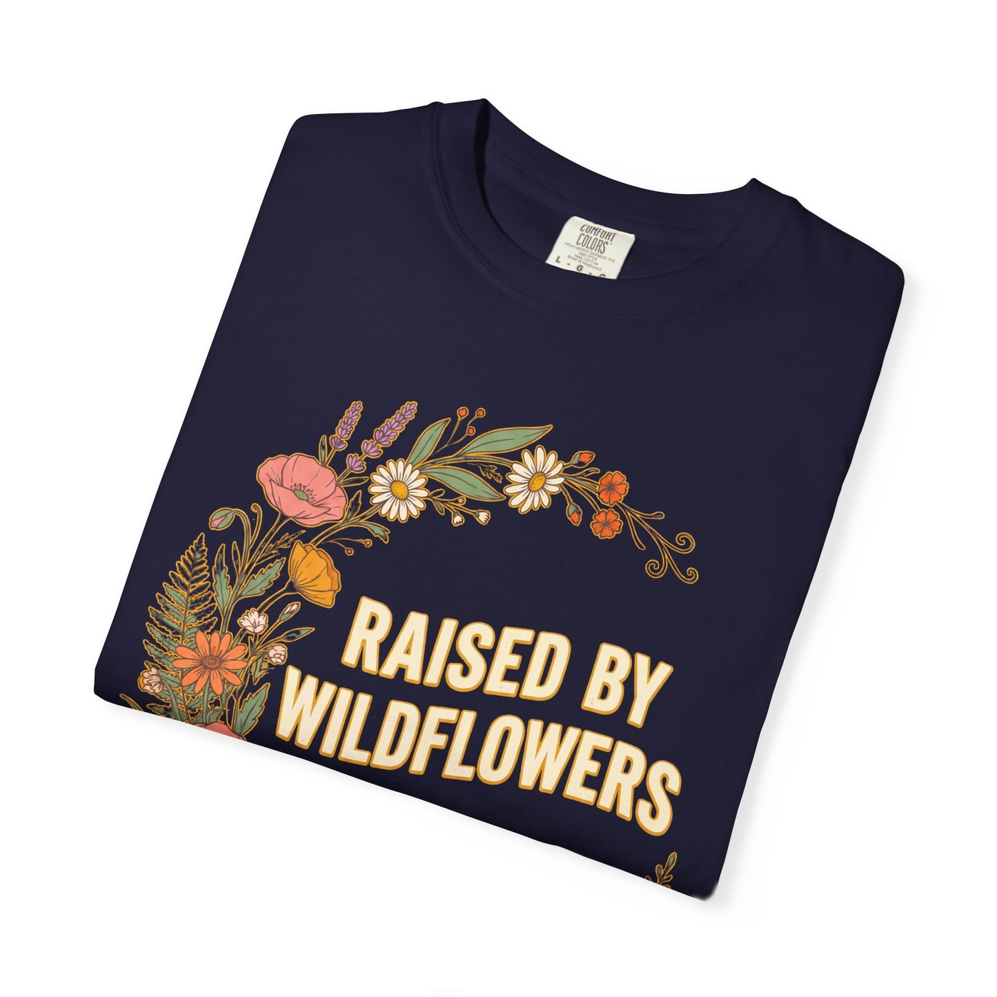 Raised by Wildflowers Botanical Graphic Tee