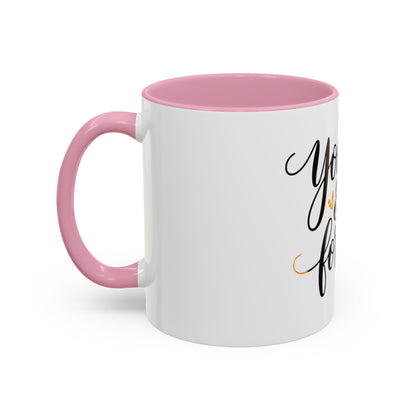 You & Me Forever Valentine's Day Mug – Minimalist Romantic Gift for Love & Romance (11oz)