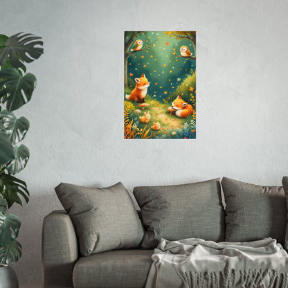 Autumn Forest Friends - Cozy Woodland Animals
