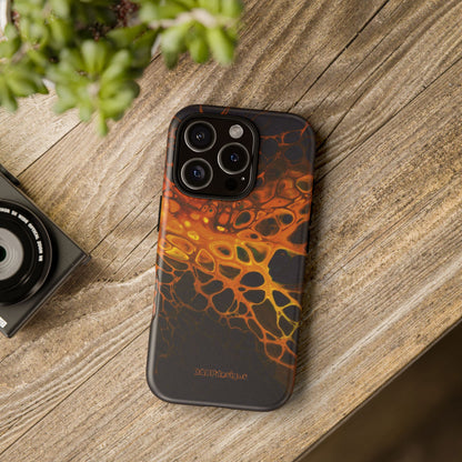 Tough Phone Case for iPhone, Samsung and Google Pixel - DABPdesigns Acrylic Abstract Design (v2)