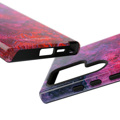 Tough Phone Cases for iPhone, Samsung and Google Pixel - DABPdesigns Acrylic Abstract Design (v1)