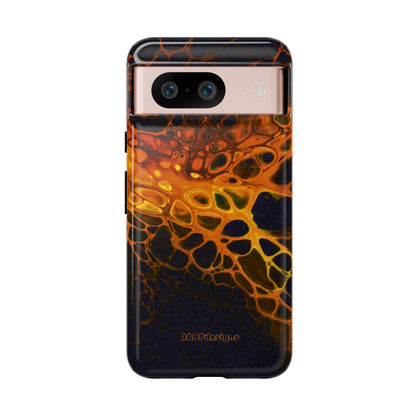 Tough Phone Case for iPhone, Samsung and Google Pixel - DABPdesigns Acrylic Abstract Design (v2)