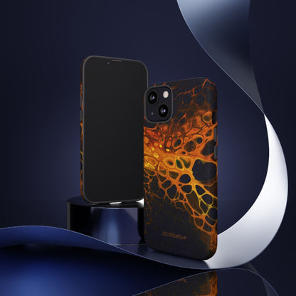 Tough Phone Case for iPhone, Samsung and Google Pixel - DABPdesigns Acrylic Abstract Design (v2)